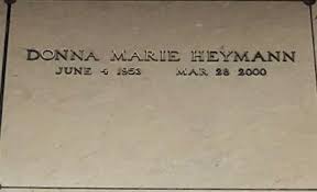 Donna Marie Heymann (1953-2000)