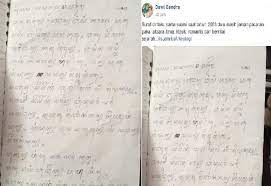Secara singkat, surat pribadi adalah surat yang dibuat seseorang untuk menyampaikan informasi/ berita kepada orang lain secara. Surat Cinta Aksara Jawa