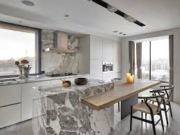 Maybe you would like to learn more about one of these? Cuisine Moderne Avec Ilot Central Marbre Coin Repas Integre Table Bois Cuisine Modern Kitchen Cuisine Moderne Cuisines Design Cuisine Contemporaine