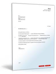 Falsche daten können auf antrag gelöscht werden. Korrigierte Rechnung Muster