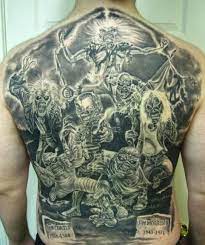 There are numerous designs to choose from which are made in black or navy blue ink. 19 Killer Eddie Tattoos For Iron Maiden Fans Tattoodo