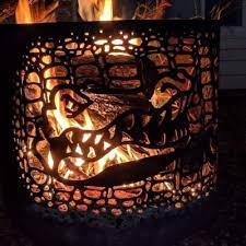 3d printed molds were used to make this concrete geometric fire pit. Mayomade On Twitter For Sale By Southern Fire Pits Fb Gator Crawl Fire Ring 1 4 Thick Drafts Air To The Flame Less Smoke 300 Https T Co E2khh0spn3