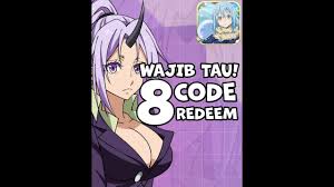 Well, we took the courtesy in compiling the complete list of tensura king of monster redeem codes. Update New 8 Code Redeem Tensura King Of Monster 2021 Kode Redeem Tensura Mobile Redemption Code Youtube
