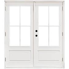 Find out beautiful kitchen tile designs. Mp Doors 60 In X 80 In Fiberglass Smooth White Right Hand Outswing Hinged 3 4 Lite Patio Door With 4 Lite Sdl Ht5068r3qd3 The Home Depot