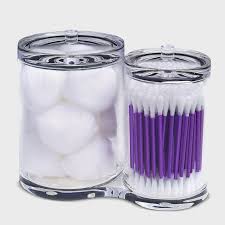 Only 1 available and it's in 5 people's carts. 21 Amazing Products To Make Your Bathroom So Much Better Cotton Ball Amazing Bathrooms Bathroom Canisters