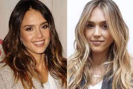 The Latest In Celebrity Hair Transformations Brunette To Blonde Hair Styles Brunette Gone Blonde