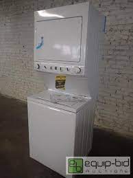Great set for a cottage property!! Kenmore Stacked Washer Dryer Combo Dtkc Residential Appliance Auction Equip Bid
