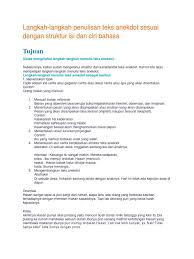 Langkah yang pertama adalah perumusan masalah. Langkah Langkah Menulis Teks Laporan Hasil Observasi Btt Documents