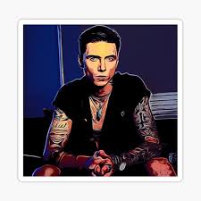 Außerdem kannst du dir unsere ressourcen zur bewältigung. Andy Biersack Stickers Redbubble