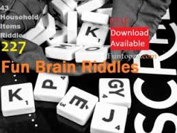 Simply write the answer on the blue line under the riddle. Fun Brain Family Friendly Riddles Printable Download Free