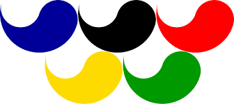 It is a very clean transparent background image and its resolution is 1700x2200 , please mark the image source when quoting it. Simbolo Paralimpico Agitos Surto Olimpico