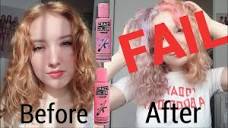 Bleaching and split dyeing my hair purple and pink with Crazy ...
