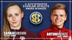 McKee and Gibson named McWhorter Award winners