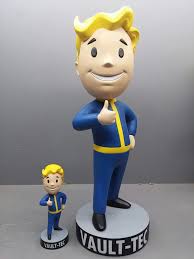 Fallout 4 Vault Boy 111 Charisma Mega Bobblehead Bobble Head Vault Boy Action Figures