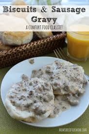 Image result for sausage gravy biscuits