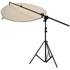 PhotR Collapsible Reflector Holder Boom Arm + 2m Photo Studio Light Stand  Tripod | eBay