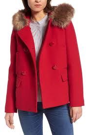 Topshop khaki green coat with faux fur collar size uk 8 s brand new with tags. Habitually Chic Best Coats For Fall From Nordstrom
