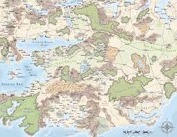 Forgotten Realms Shining South Nentir Vale Fantasy World Map Forgotten Realms Fantasy Map Making
