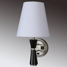Single Wall Lamp With Outlet For Hotel Ach Lighting