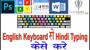 how to type hindi font with english keyboard in ms word photoshop paint notepad