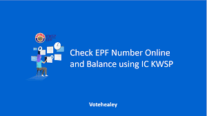 Epf (employee's provident fund) plays an important role in a person's carrier by providing financial security. How To Check Epf Number Online And Balance Using Ic Kwsp