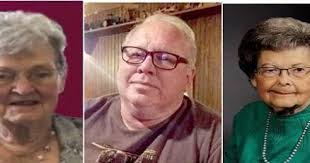 Obituaries in the Courier this week, May 12-17, 2019