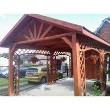 Check out our wooden garage selection for the very best in unique or custom, handmade pieces from our baby & toddler toys shops. Carport Wooden Garage 750x300 1 Holzkoper