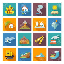Lo que no comprendemos es por qué dios permite que ocurran. Iconos De Desastre Natural Establecen Con El Volcan En Erupcion Marea Inundacion Terremoto Aislado Ilustracion Vectorial Ilustraciones Vectoriales Clip Art Vectorizado Libre De Derechos Image 37810697