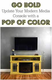 Maybe you would like to learn more about one of these? Painted Media Console In Sunshine Yellow By Just The Woods