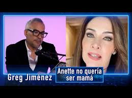 ANETTE MICHEL puso esta condición para casarse con GREG JIMÉNEZ