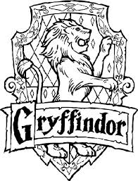 Download and print these harry potter hogwarts crest coloring pages for free. Harry Potter Gryffindor Crest Coloring Page Page 5 Line 17qq Com Coloring Home