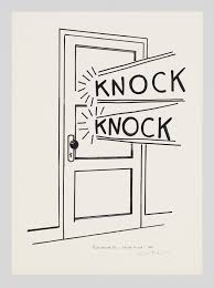 Roy Lichtenstein | Knock, Knock Poster | Whitney Museum of American Art