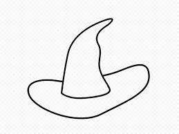 Hd Halloween Outline Black Witch Hat Clipart Png Black Witch Hat Halloween Outline Witch Hat Clipart
