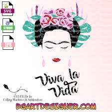 You may find small use commercial licenses for any of these files as well as more svg files from my collection in my shop! Lllá…frida Kahlo Svg The Best Cut Files Cricut Cameo