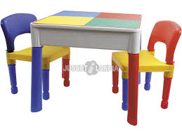 Mesa 3 en 1 con 2 sillas - Juguetilandia