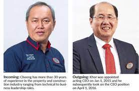 This is a golden opportunity for sp setia to deliver another development par excellence in melbourne, the world's most liveable city for the fifth year in a row, sp setia president dato khor chap jen said. Choong To Take Over From Khor As S P Setia Ceo The Star