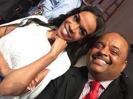 With @michellewilliams at the @whitehouse in April 2015. We are ALWAYS  doing this when we see each other! CREDIT: Roland S. Martin Archives