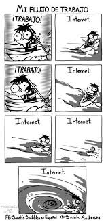 Después de un año en londres su inglés había progresado mucho. Internet No Nos Deja Progresar En La Vida Sarah S Scribbles Sarah Andersen Sarah Anderson Comics
