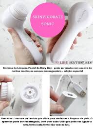 Skinvigorate Sonic Mary Kay Resenha Da Escova De Limpeza De Pele