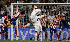 Atléti had been nearly perfect defensively throughout the match, giving real no chances but when madrid needed a goal out of nothing, ramos fought his way to the ball and beat thibaut courtois for a header. Real Madrid Beat Atletico To Win Champions League As It Happened Football The Guardian