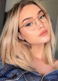 Best Hair Ideas For School Glasses Ideas Beauty Girl Short Hair Styles Glasses Makeup