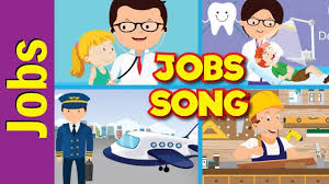 Jobs Song For Kids What Do You Do Occupations Kindergarten Presc English Activities For Kids Kids Songs Preschool Fun
