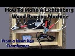 Making Lichtenberg Device For Burning Wood Youtube Burning Wood With Electricity Wood Burning Techniques Wood Burning