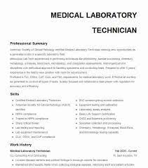 Resume template for medical laboratory technician. Medical Laboratory Technician Mlt Resume Example Company Name Moberly Missouri
