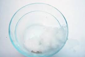 The ingredients for a homemade hair mask. Overnight Coconut Oil Hair Mask With Three Ingredients Diy Candy