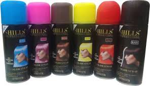 L'oréal paris colorista spray lets you play with color in a whole new way! Shills Professional Temporary Hair Color Spray Pack Of 6 Red Brown Sky Blue Pink Black Yellow Price In India Buy Shills Professional Temporary Hair Color Spray Pack Of 6