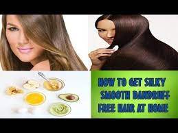 How To Get Silky Smooth Dandruff Free Hair At Home Remove Dandruff In Hair Dandruff Dandruff Free Hair