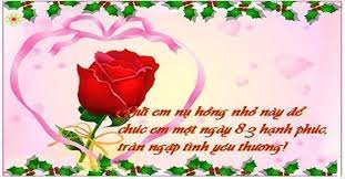 Em yêu, sẽ là thừa nếu như anh chúc anh xinh đẹp, ngọt ngào. Tuyá»ƒn Táº­p Nhá»¯ng Lá»i Chuc Vá»£ 8 3 Hay Nháº¥t NÄƒm 2017