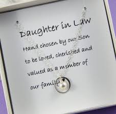 Birthday Gift For Daughter In Law Daughter In Law Necklace Daughter In Law Gift Daughter In Law Wedding Gift Daug Daughter In Law Gifts Birthday Quotes For Daughter Birthday Wishes For Mother