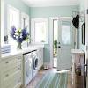 Spacious bathroom and laundry room combo in a tiny house. 1